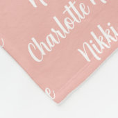 Persoonlijke fleece deken voor kinderen (Hoek)