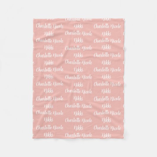 Persoonlijke fleece deken voor kinderen (Voorkant)