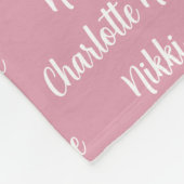 Persoonlijke fleece deken voor kinderen (Hoek)