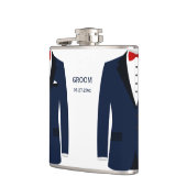 Persoonlijke fles voor homohuwelijk cadeau voor br heupfles (Links)