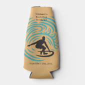 Persoonlijke Fleskoeler Heren Surf Weekend Flesjeskoeler (Voorkant)