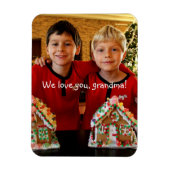 Persoonlijke Flexibele Fotomagneten Voor Oma Magneet (Verticaal)