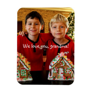 Persoonlijke Flexibele Fotomagneten Voor Oma Magneet