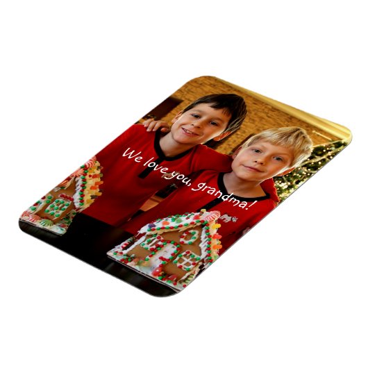 Persoonlijke Flexibele Fotomagneten Voor Oma Magneet (Linkerzijde)