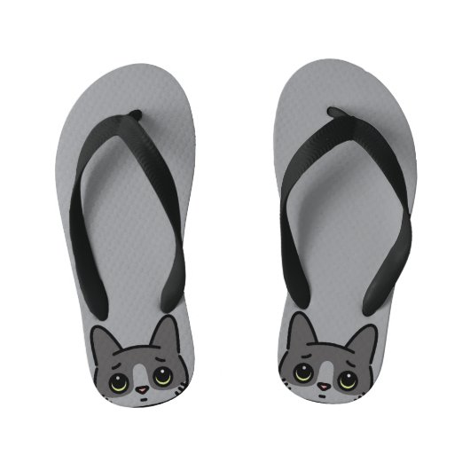 Persoonlijke Flip Flops voor Kinderen Hond Liefheb (Voetbed)