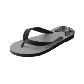Persoonlijke Flip Flops voor Kinderen Hond Liefheb (Schuin)