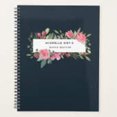 Persoonlijke Floral Dance-leraar Planner (Voorkant)