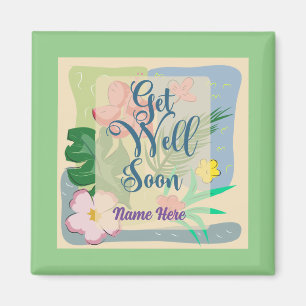 Persoonlijke Floral krijgt goed Magnet