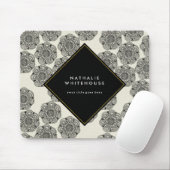 Persoonlijke Floral Mousepad Muismat (Met muis)