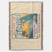 Persoonlijke Florida Worpdeken Deken (Voorkant Verticaal)
