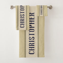 Persoonlijke Fluffy Structuur Aangepaste Blauwe Na Bad Handdoek