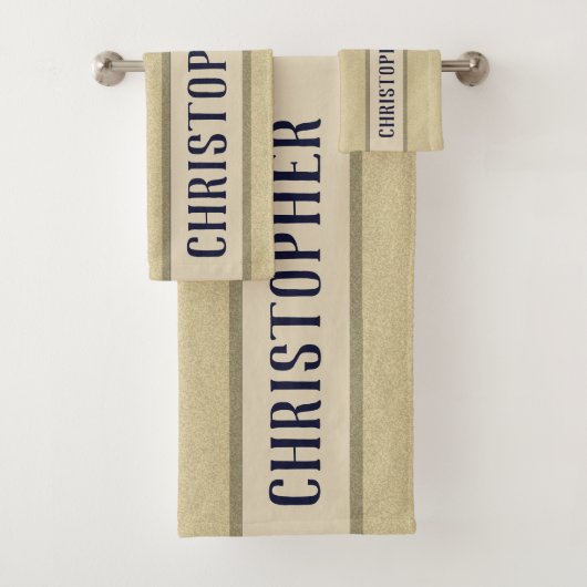 Persoonlijke Fluffy Structuur Aangepaste Blauwe Na Bad Handdoek (Insitu)