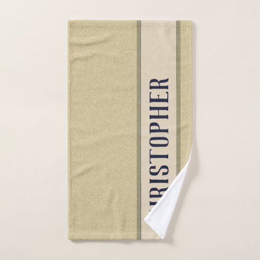 Persoonlijke Fluffy Structuur Aangepaste Blauwe Na Bad Handdoek (Handdoek)