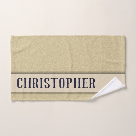 Persoonlijke Fluffy Structuur Aangepaste Blauwe Na Bad Handdoek (Handdoek)