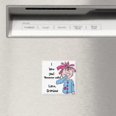 Persoonlijke Folk Rag Doll Cartoon Magneet (Insitu (Vaatwasser))