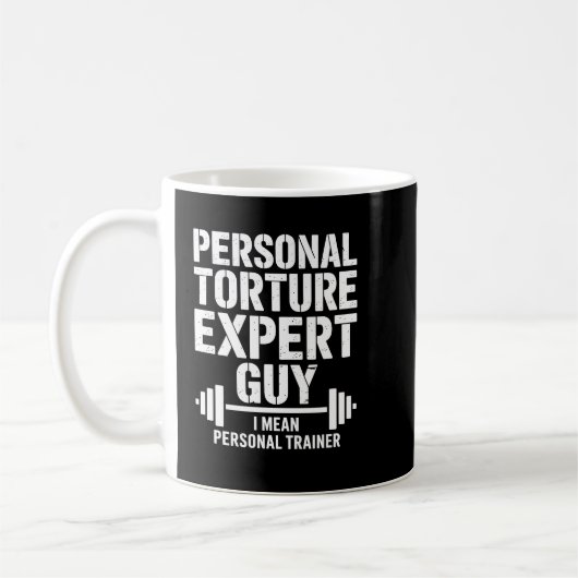 Persoonlijke Foltering Expert Man Koffiemok (Links)