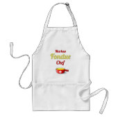 Persoonlijke Fondue Chef Standaard Schort (Voorkant)