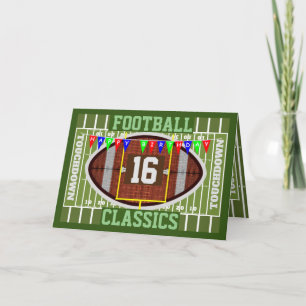 Persoonlijke Football Classics gaan jaren mee Kaart