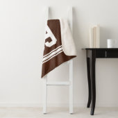 Persoonlijke Football-driemaandnaam, nummer Sherpa Deken (In situ)