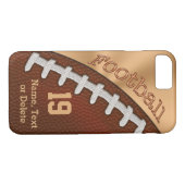 Persoonlijke Football iPhone 7-Hoesjes Case-Mate iPhone Case (Achterkant (Horizontaal))
