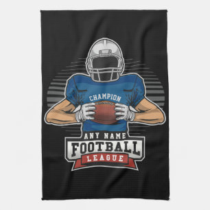 Persoonlijke Football League Speler Team Kampioen  Theedoek