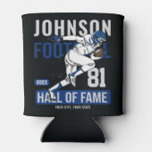 Persoonlijke Football SPELER Team NUMMER Sports Blikjeskoeler (Achterkant)