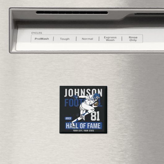 Persoonlijke Football SPELER Team NUMMER Sports Magneet (Insitu (Vaatwasser))