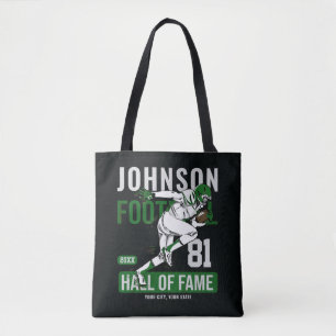 Persoonlijke Football SPELER Team NUMMER Sports Tote Bag