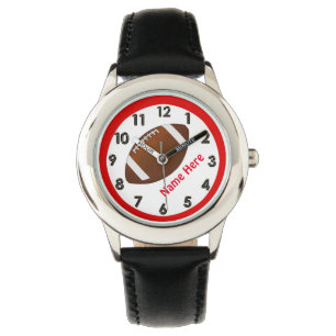 Persoonlijke Footballs voor jongens Horloge