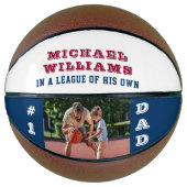 Persoonlijke foto #1 Papa in een Liga van Zelf Basketbal (Voorkant)