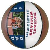 Persoonlijke foto #1 Papa in een Liga van Zelf Basketbal (Verticaal)