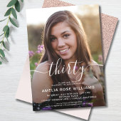 Persoonlijke foto 30th Birthday Party Derty Kaart