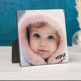 Persoonlijke foto-aandenken Mama  Fotoplaat