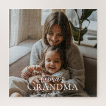 Persoonlijke foto & aangepaste tekst oma sinds - 