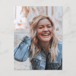 Persoonlijke foto aankondigingskaart