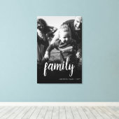 Persoonlijke foto Abstracte  bedekking met foto's  Canvas Afdruk (Insitu (Houten vloer))