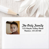 Persoonlijke foto-Adresetiketten Etiket (Insitu)