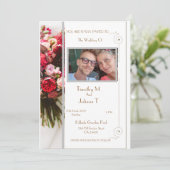 Persoonlijke foto-adreskaart kaart (Staand voorkant)