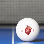 Persoonlijke foto afbeelding sjabloon pingpongbal (Net)