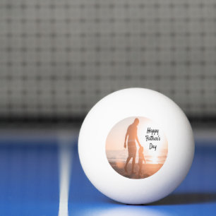 Persoonlijke foto afbeelding sjabloon tafeltennisb pingpongbal