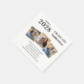 Persoonlijke foto Afstuderen Afstuderen Fun Facts Servet (Hoek)