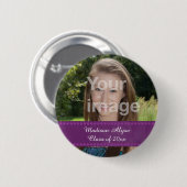 Persoonlijke foto Afstuderen Jaar Button (Voorkant /achterkant)