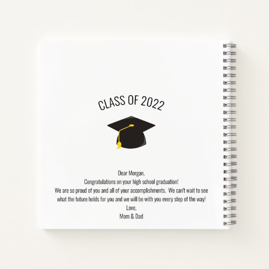 Persoonlijke foto-Afstuderen Keepomwille Guest Notitieboek (Achterkant)