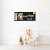 Persoonlijke foto afstuderen spandoek (Insitu)