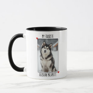 Persoonlijke foto Alaskan Malamute voor hondenlief Mok