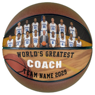 Persoonlijke Foto Basketbal voor Team Coach