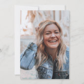 Persoonlijke foto bedankkaart (Voorkant)