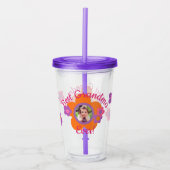 Persoonlijke foto Best Ever Tumbler Acryl Drinkbeker (Voorkant)
