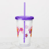 Persoonlijke foto Best Ever Tumbler Acryl Drinkbeker (Rechts)