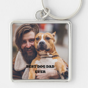 Persoonlijke foto beste hond ooit sleutelhanger